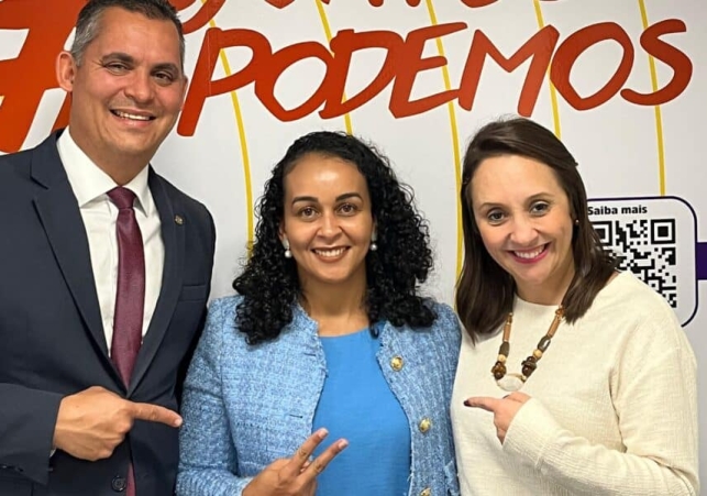 Gilson Daniel Capitã Estéfane e Renata Abreu